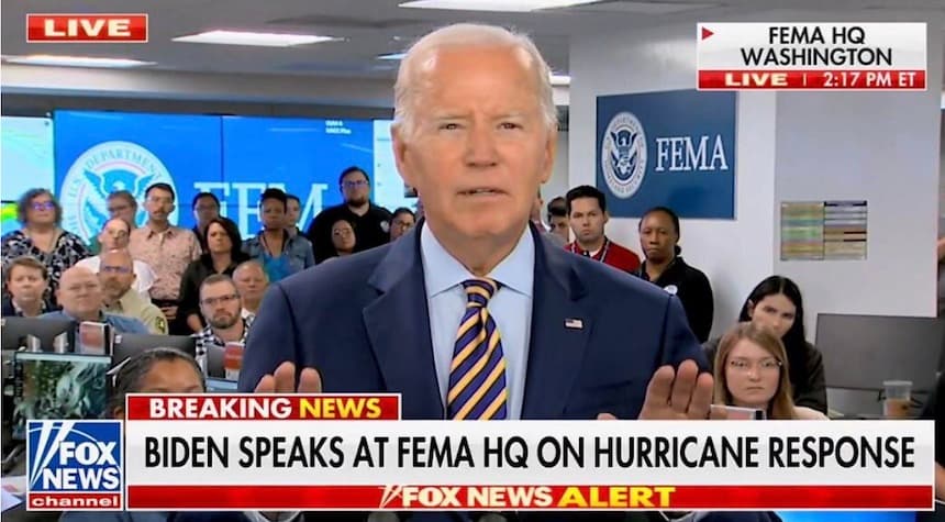 Biden's Bizarre Hurricane Idalia Presser: Jokes, Snaps, and Talk of Landfills