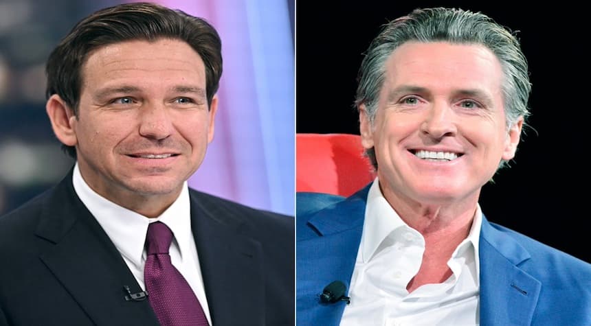 Florida Governor Calls Out California Counterpart for Cozying Up to China