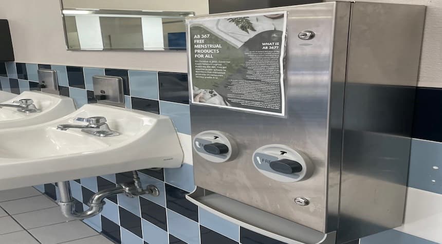 Tampon Dispenser Vandalism at Oregon High School Reaches Legendary Status