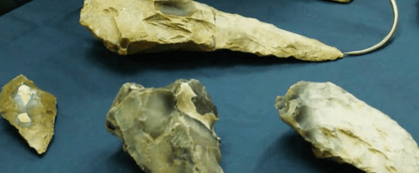 Archaeologists Unearth Giant Prehistoric Hand Axes, Scientists Baffled As To Why 300,000-Year-Old Tools Are So Large