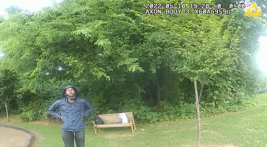 Man Who Called Police on Homeless Man Cries When He's Arrested