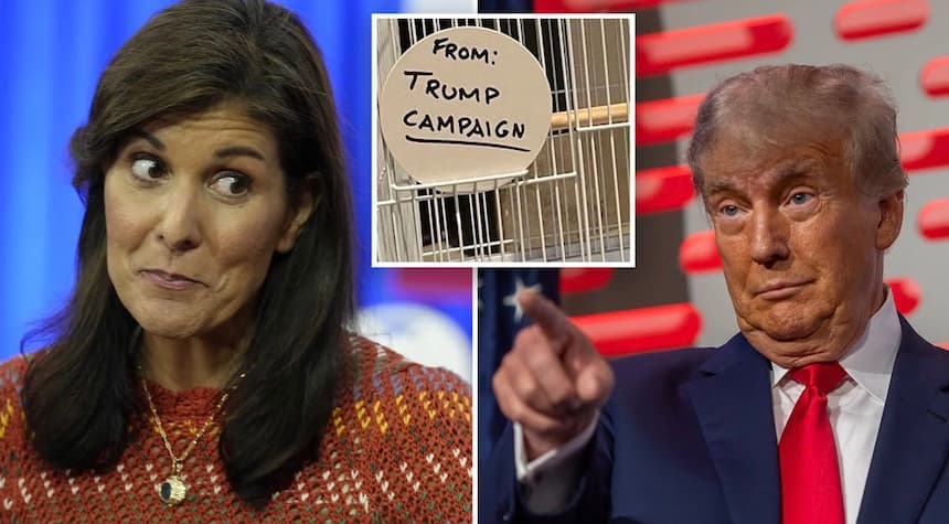 Did Trump Send Nikki Haley A Bird Cage?