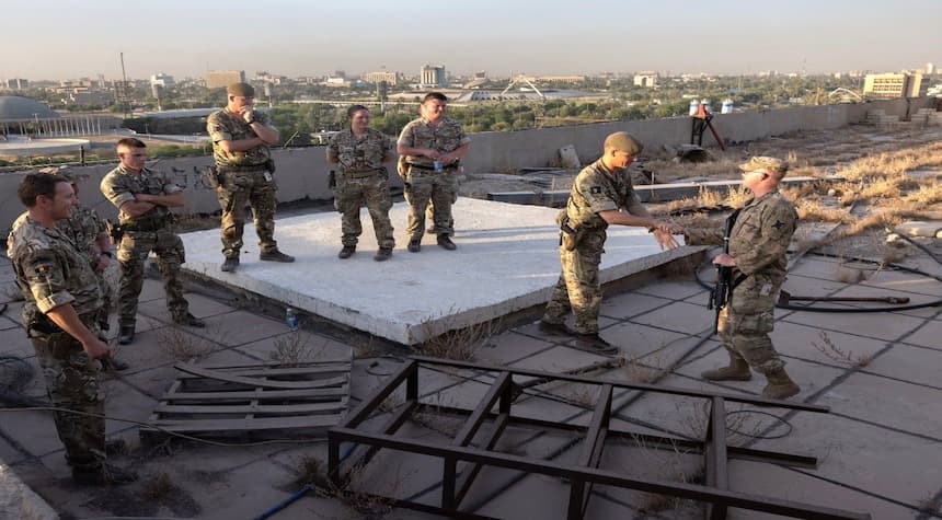 Near Al-Assad Air Base in Iraq US Forces Shoot Down Drone